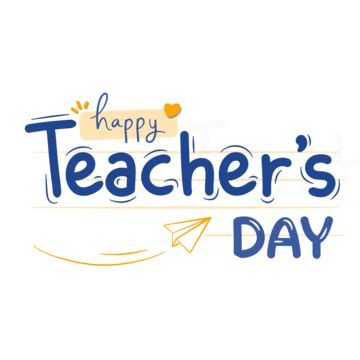 Teachers Day PNG Transparent Images Free Download | Vector Files | Pngtree