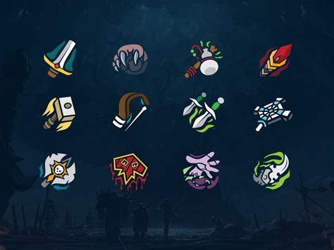 World of Warcraft Vector Class Icons by Harlan Elam on Dribbble