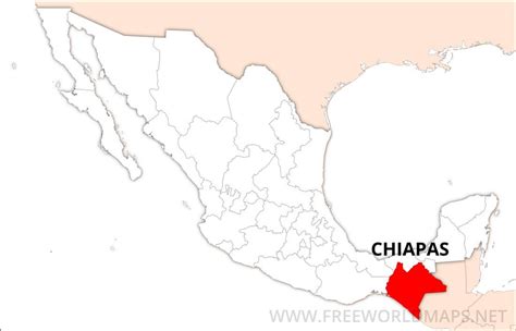 Chiapas Map