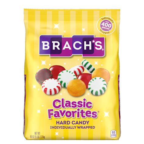 Buy Brach's Classic Favorites, Individually Wrapped Hard Candy, 400 ...