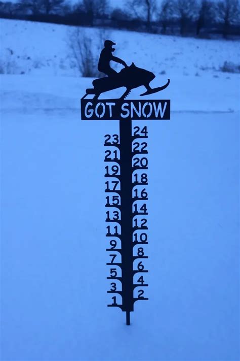 Iron Art Snow Gauge – Reinsho