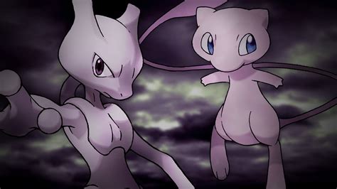 Mewtwo And Mew Battle