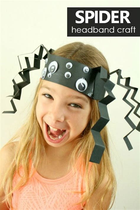 Spider Headband Craft | Halloween activities for kids, Halloween ...