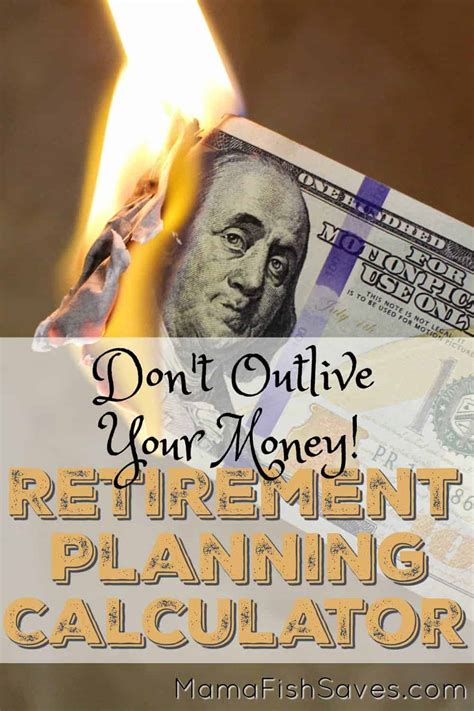 Retirement Planning Calculator: Don't Outlive Your Money - Smart Money Mamas