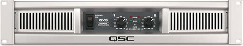 Customer Reviews: QSC GX5 GX Series power amplifier — 500W x 2 at 8 ohms (non-bridgeable) at ...