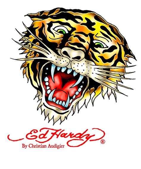 Ed Hardy Tiger Tattoo