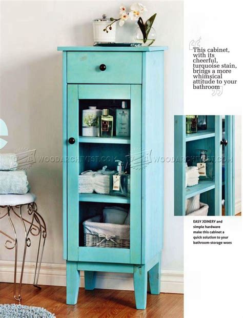 Bathroom Cabinet Plans - Furniture Plans | Space saving bathroom, Bathroom cabinets, Cabinet plans