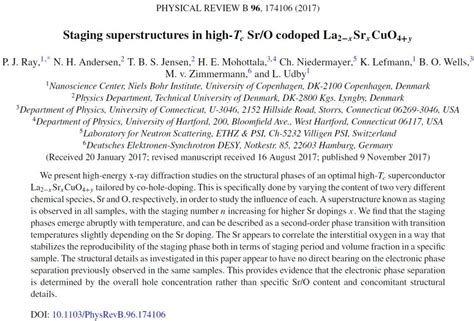 My very first first-author paper, published in Physical Review B! » Ray