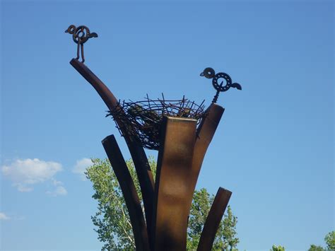 Explore Reno-Tahoe and beyond: Nesting in Reno's riverwalk sculpture garden