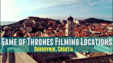 Dubrovnik, Croatia | Game of Thrones Locations - YouTube