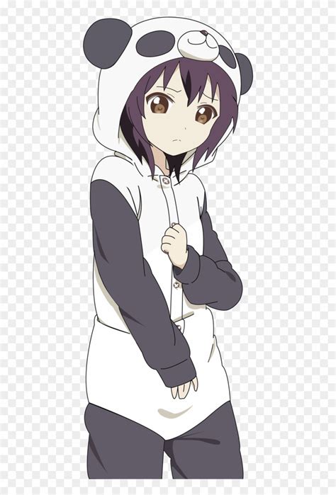 Anime Girl With Panda Hoodie Download - Anime Panda Girl Gif - Free ...