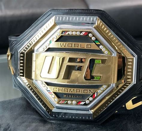 UFC Fight Night 143 News: UFC releases new belt design