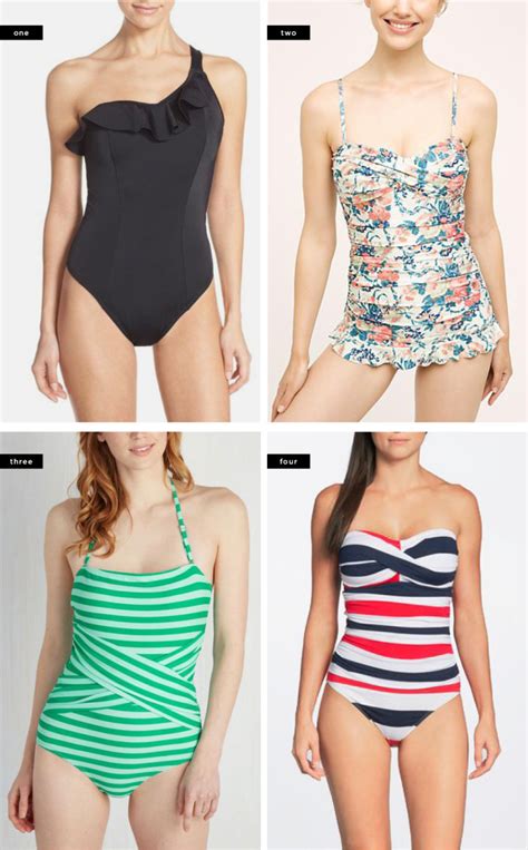 The Best One-Piece Bathing Suits for Your Body Type - Verily