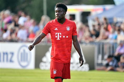 Alphonso Davies is Bayern Munich's fastest player, according to one ...