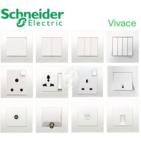 Schneider Vivace Series Switches | Shopee Malaysia