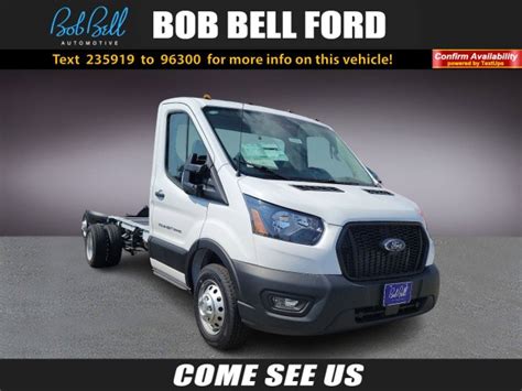 New 2023 Ford Transit-350 Chassis Cab CHASSIS CAB in Glen Burnie #235919 | Bob Bell Ford