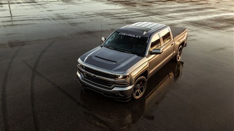 Supercharged Chevrolet Silverado performance concept sports over 450 HP