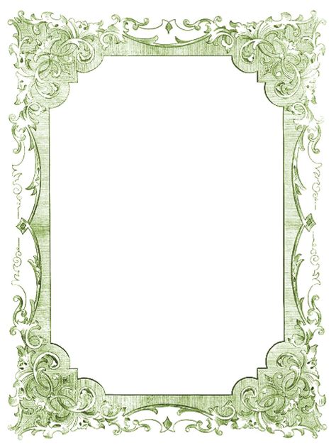 24 Frame Clipart - Fancy and Ornate - Updated! | Vintage labels and decoration | Frame, Frame ...