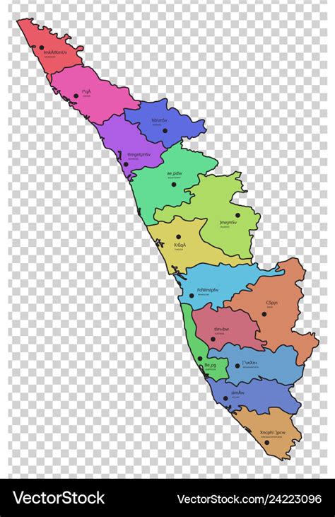District Map Of Kerala | My XXX Hot Girl