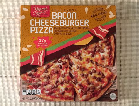 Mama Cozzi's Thin Crust bacon Cheeseburger Pizza Review – Freezer Meal Frenzy