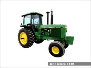 John Deere 4440 row-crop tractor: review and specs - Tractor Specs