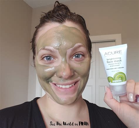 Mask Wednesday - Acure Organics Brightening Face Mask | See the World ...