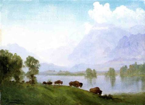 Buffalo Country - Albert Bierstadt - WikiArt.org