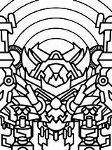 Hero Factory Coloring Pages sketch template