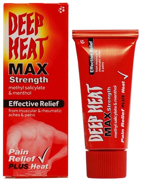 Deep Heat Maximum Strength Muscular Pain Relief Gel 35g