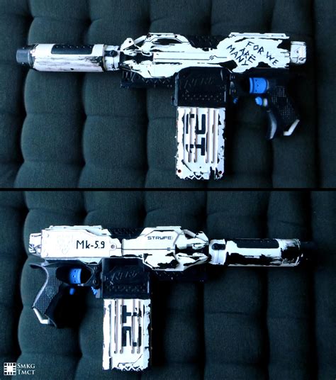 Legion - NERF Stryfe Paint Job by SmokingTomcat on DeviantArt