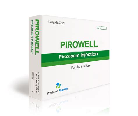 Piroxicam Injection Manufacturer & Supplier India | Buy Online