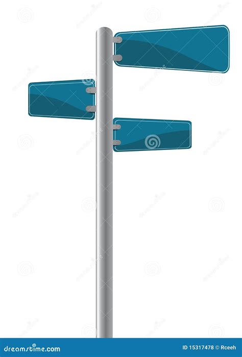 Cross Street Sign Royalty Free Stock Photos - Image: 15317478