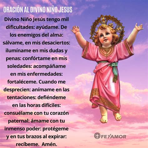 Oración al Divino Niño Jesús 🤲 - Fe Y Amor Católico