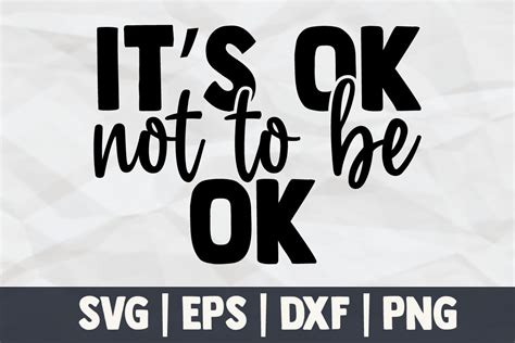 It’s Ok Not to Be Ok Graphic by sukumarbd4 · Creative Fabrica