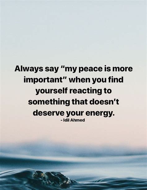 Energy Protect Your Peace Quotes - ShortQuotes.cc