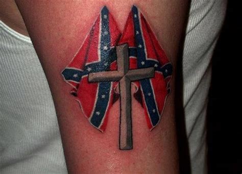 Rebel Flag Tattoos Designs, Ideas and Meaning | Tattoos For You