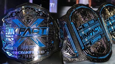 Impact Wrestling reveals new championships before tonight's Redemption PPV event - WWE News, WWE ...