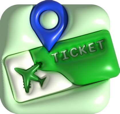 Flight Ticket PNGs for Free Download