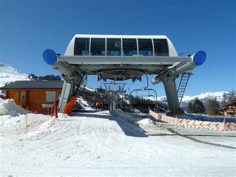 Ski lifts La Plagne (Paradiski) - cable cars La Plagne (Paradiski) - lifts La Plagne (Paradiski)