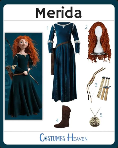 DIY Merida Costume Ideas 2024 | Cosplay And Halloween Ideas