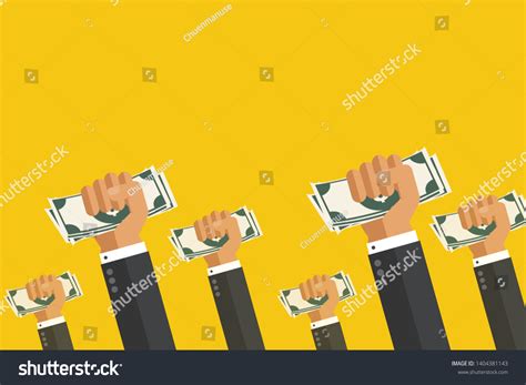 Winner Hand Sign Hand Money Workers Stock Vector (Royalty Free) 1404381143 | Shutterstock