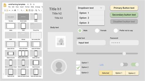 Creating Wireframes like a Pro with Google Slides - Free Toolkit | Zuzze