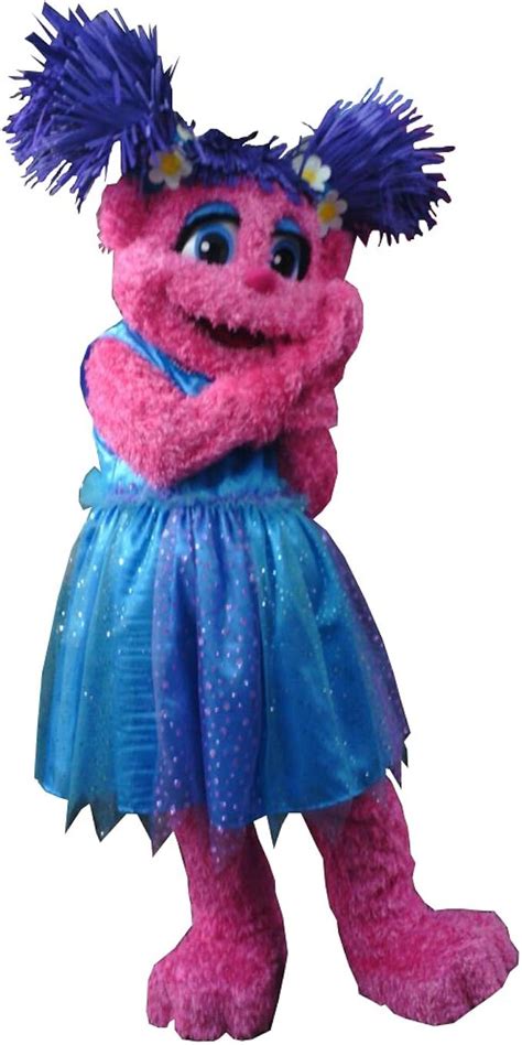 Abby Cadabby Sesame Street Fairy Cartoon Mascot Costume Halloween Adult ...