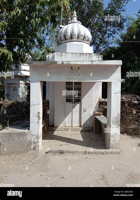 small temple or mandir in indian village Stock Photo - Alamy