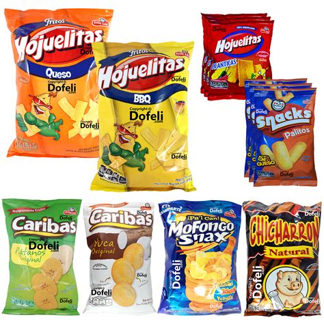 Combo of 12 Frito Lay Dominican Chips Papitas Funditas: Hojuelitas ...