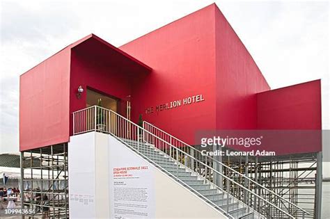 25 Merlion Statue Transformed During Singapore Biennale Stock Photos ...