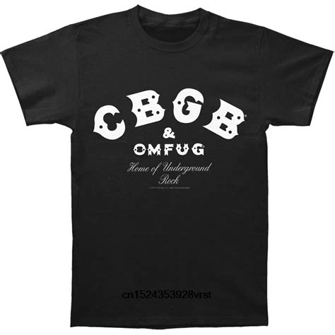 Funny men t shirt novelty tshirt women CBGB Logo (2) T shirt-in T-Shirts from Men's Clothing on ...