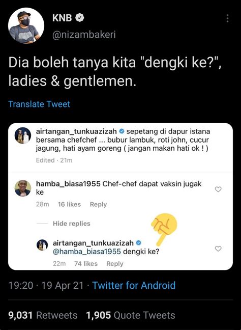 Permaisuri Agong tutup akaun Instagram setelah dikritik netizen yang kurang hormat - Tun Carlos