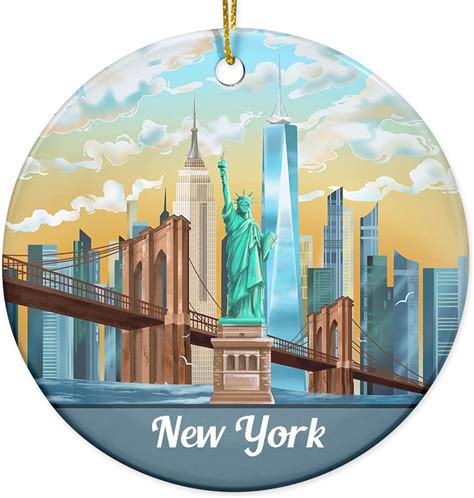 Amazon.com: New York Gifts, Christmas Ornaments - Christmas Decorations ...