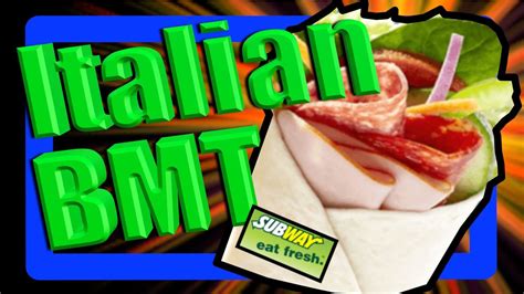 Subway Italian BMT Wrap Taste Test - YouTube